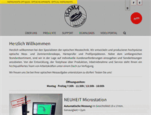 Tablet Screenshot of isoma.ch