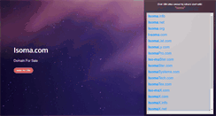 Desktop Screenshot of isoma.com